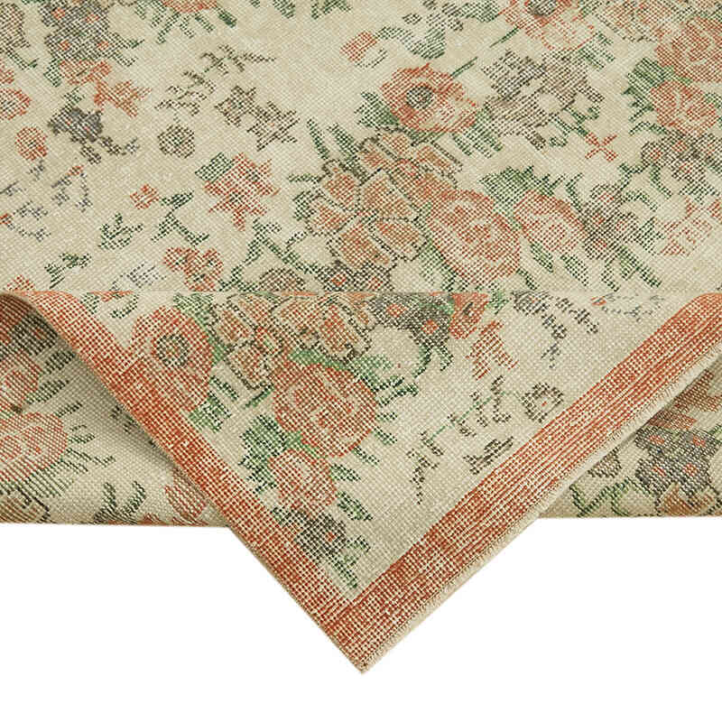 Vintage Turkish Hand-Knotted Rug - 6' 6" x 9' 6" (78" x 114") - K0061157