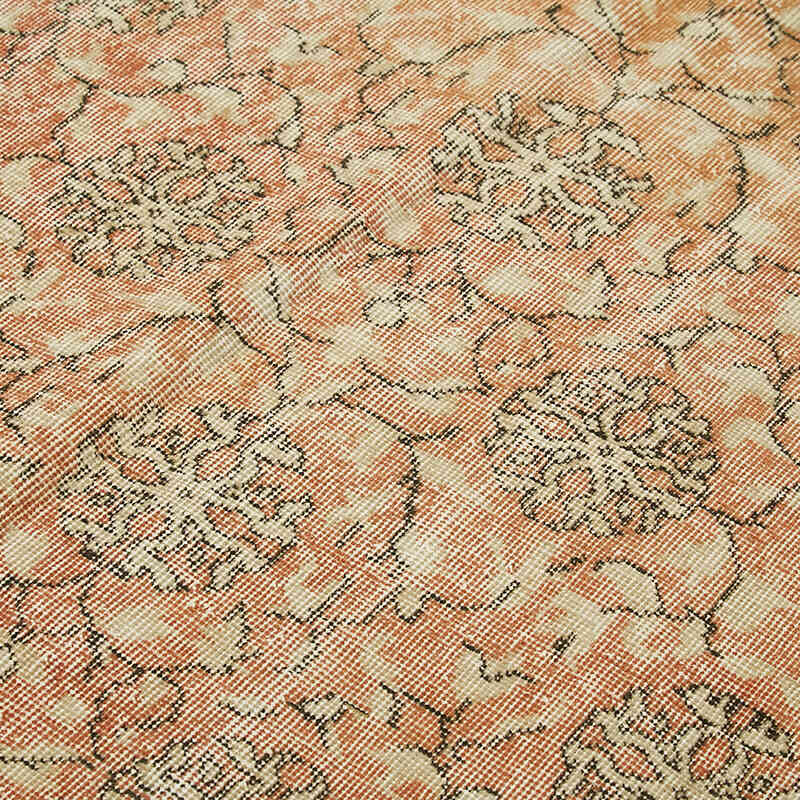 Alfombra Vintage Turca Anudada a Mano - 147 cm x 252 cm - K0061158