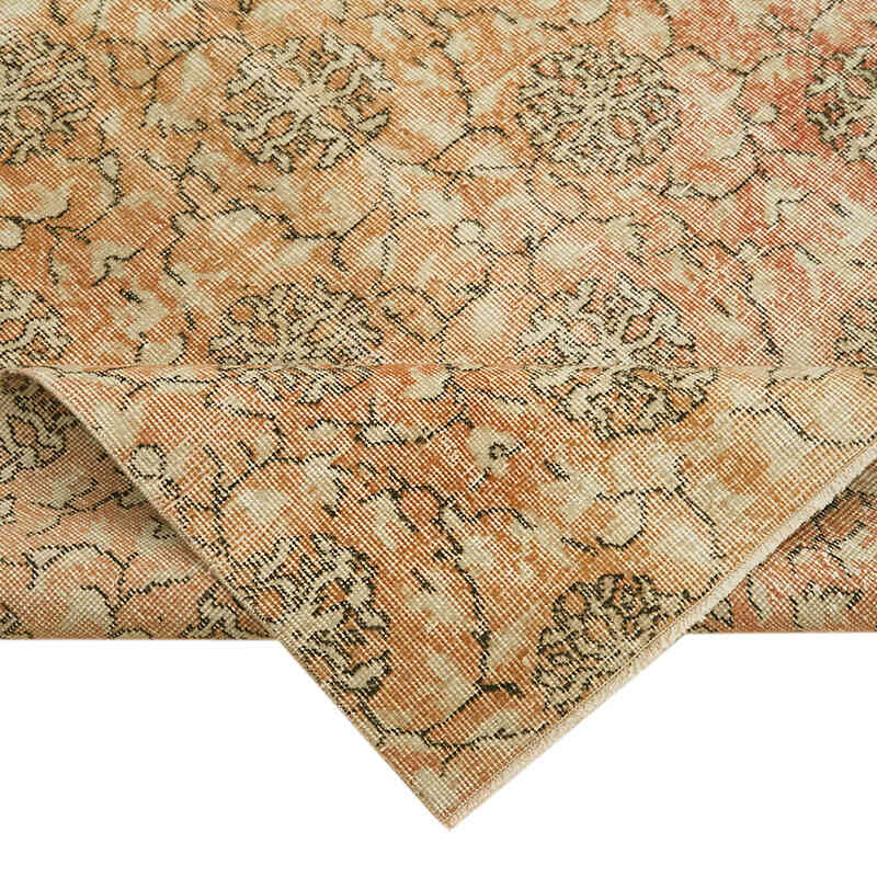 Alfombra Vintage Turca Anudada a Mano - 147 cm x 252 cm - K0061158