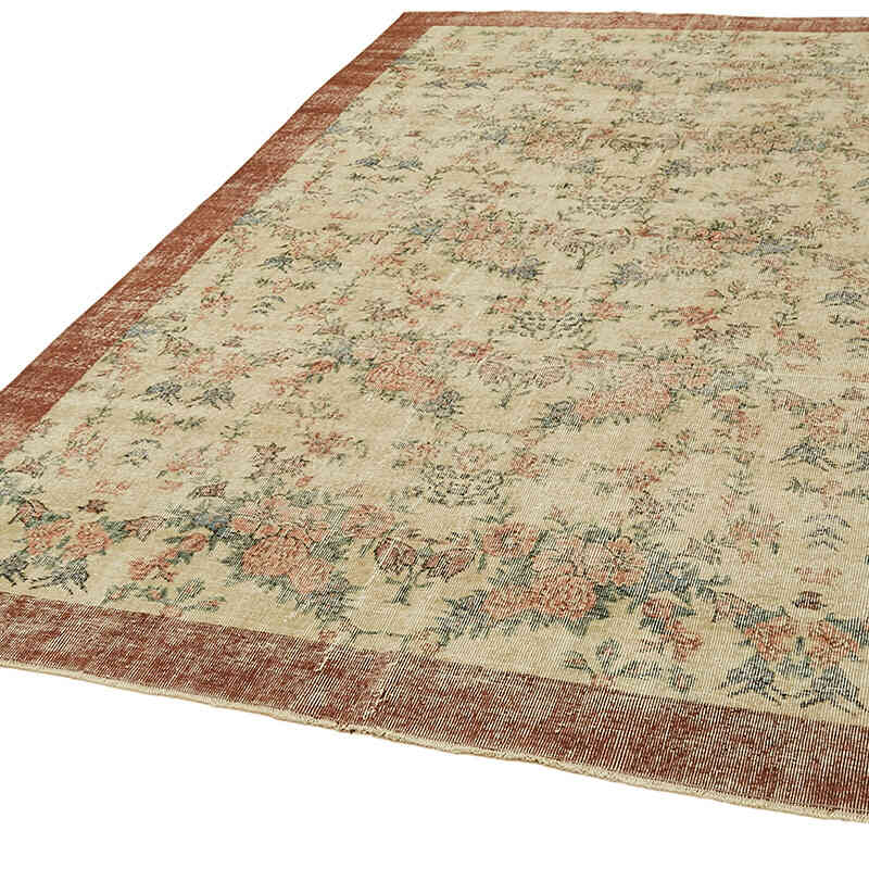 El Dokuma Vintage Halı - 194 cm x 295 cm - K0061162