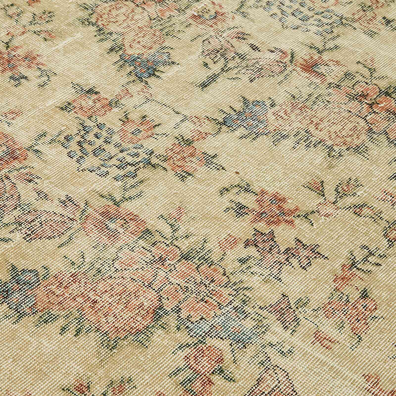 El Dokuma Vintage Halı - 194 cm x 295 cm - K0061162