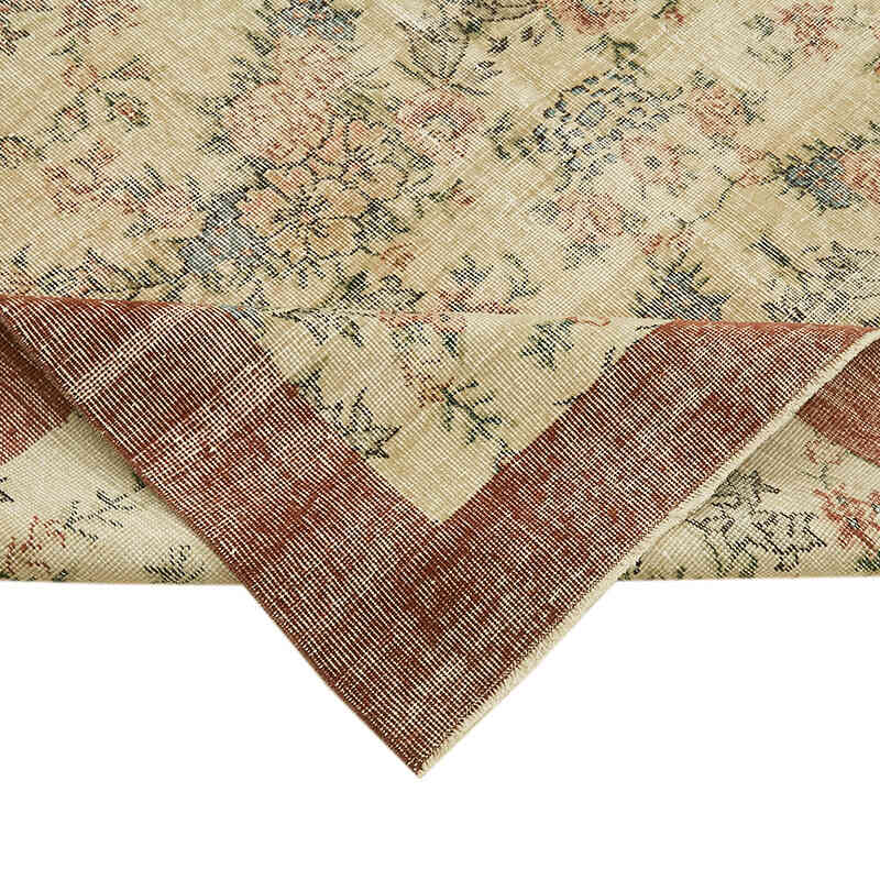 El Dokuma Vintage Halı - 194 cm x 295 cm - K0061162