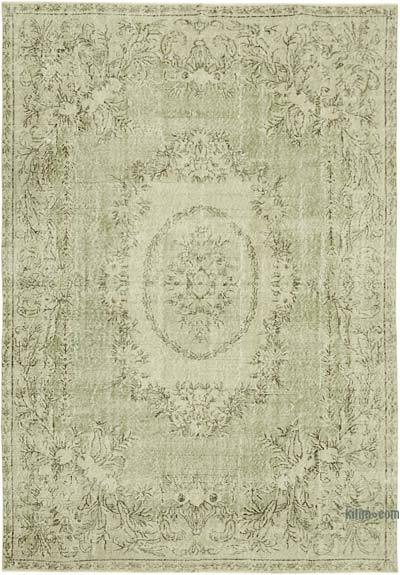 Vintage Turkish Hand-Knotted Rug - 6' 9" x 9' 10" (81 in. x 118 in.)