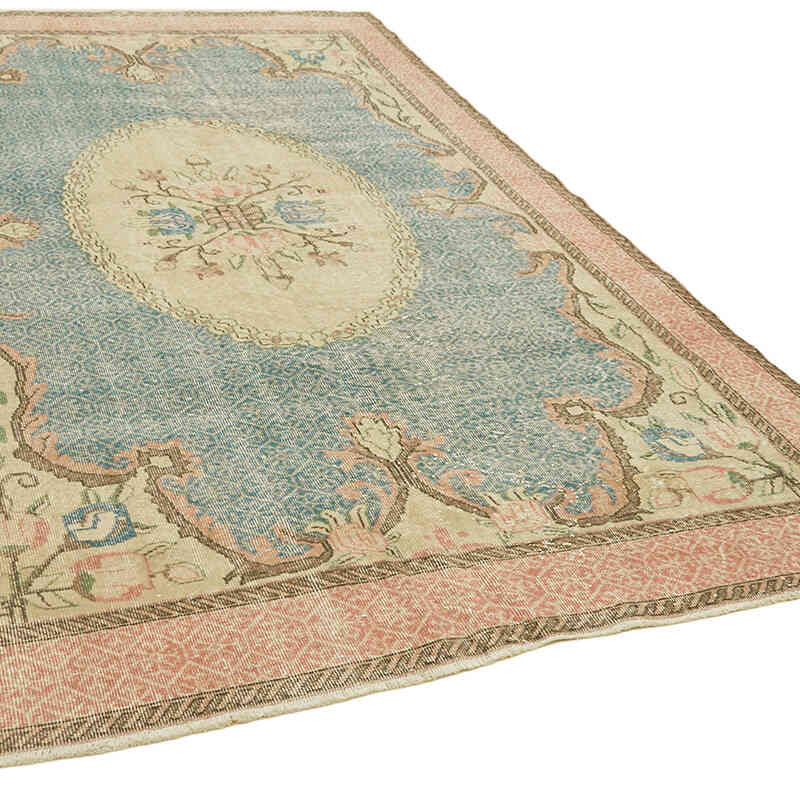 El Dokuma Vintage Halı - 197 cm x 304 cm - K0061169