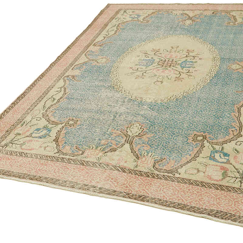 El Dokuma Vintage Halı - 197 cm x 304 cm - K0061169