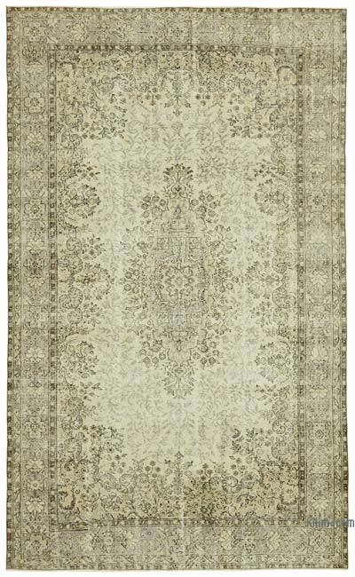 Alfombra Vintage Turca Anudada a Mano - 205 cm x 331 cm
