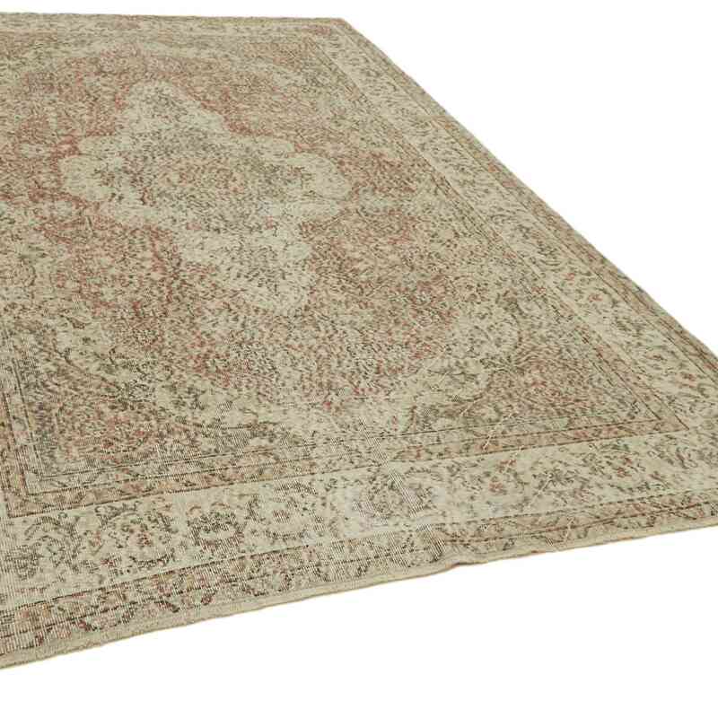 El Dokuma Vintage Halı - 207 cm x 317 cm - K0061176