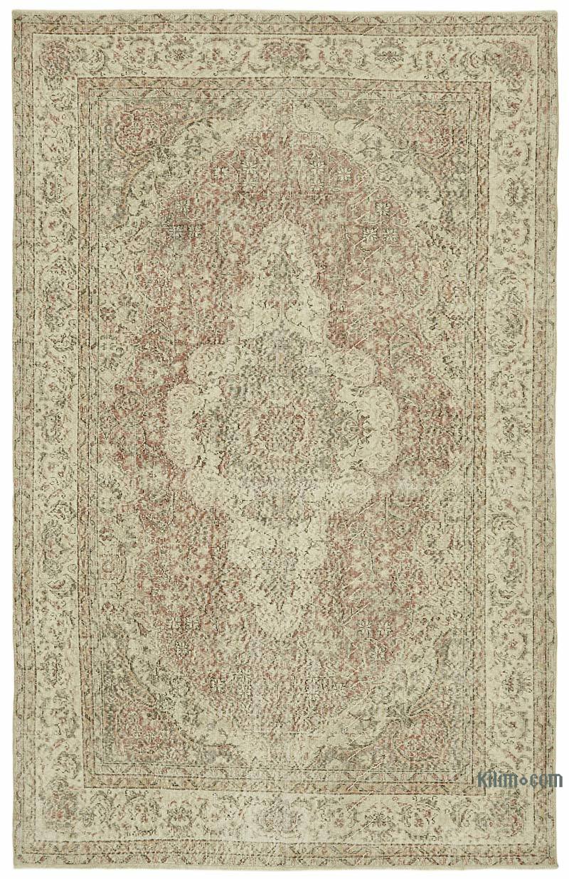 El Dokuma Vintage Halı - 207 cm x 317 cm - K0061176