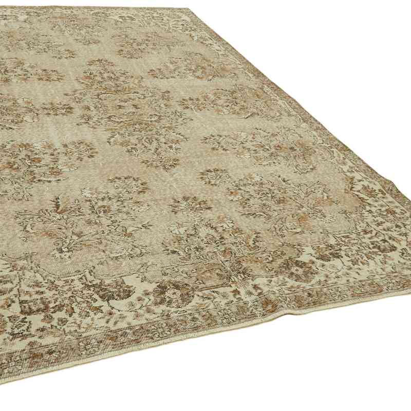 Alfombra Vintage Turca Anudada a Mano - 208 cm x 326 cm - K0061181