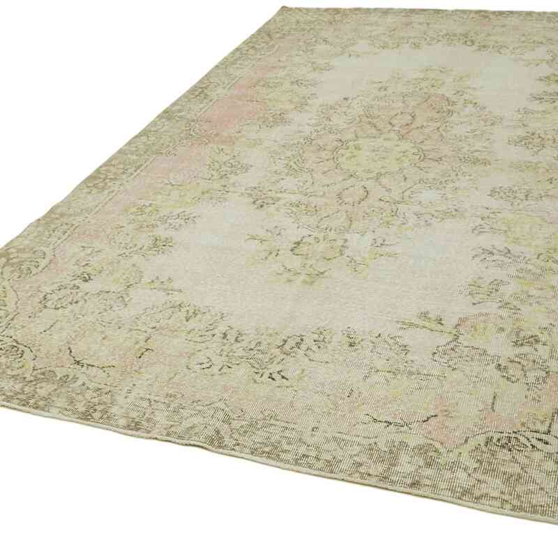 Alfombra Vintage Turca Anudada a Mano - 201 cm x 331 cm - K0061184