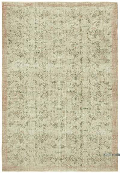 Vintage Turkish Hand-Knotted Rug - 7' 2" x 10' 3" (86 in. x 123 in.)