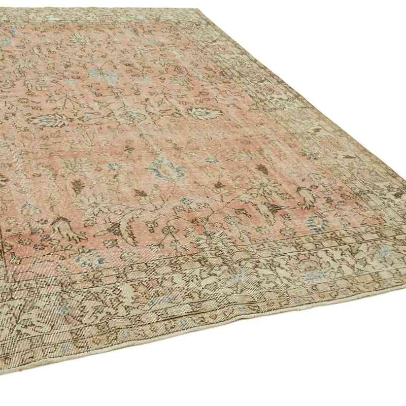 Alfombra Vintage Turca Anudada a Mano - 217 cm x 310 cm - K0061203