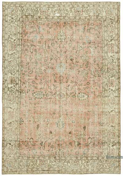 Alfombra Vintage Turca Anudada a Mano - 217 cm x 310 cm
