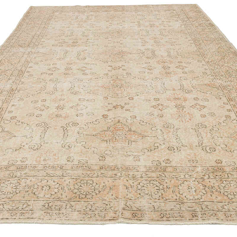 Vintage Turkish Hand-Knotted Rug - 6' 8" x 10' 7" (80 in. x 127 in.) - K0061216