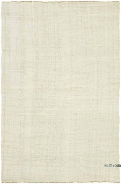 Bej New Contemporary Handwoven Kilim Rug - 231 cm x 348 cm - Vintage Yarn