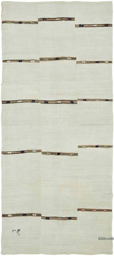 Vintage Anadolu Kendir Kilim - 175 cm x 416 cm