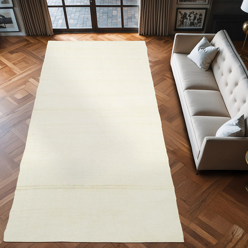 Vintage Anadolu Kendir Kilim - 185 cm x 394 cm - K0061251