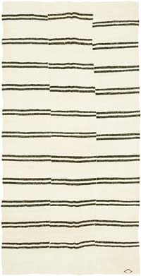 Vintage Anatolian Hemp Kilim Rug - 6' 5" x 12' 8" (77" x 152")