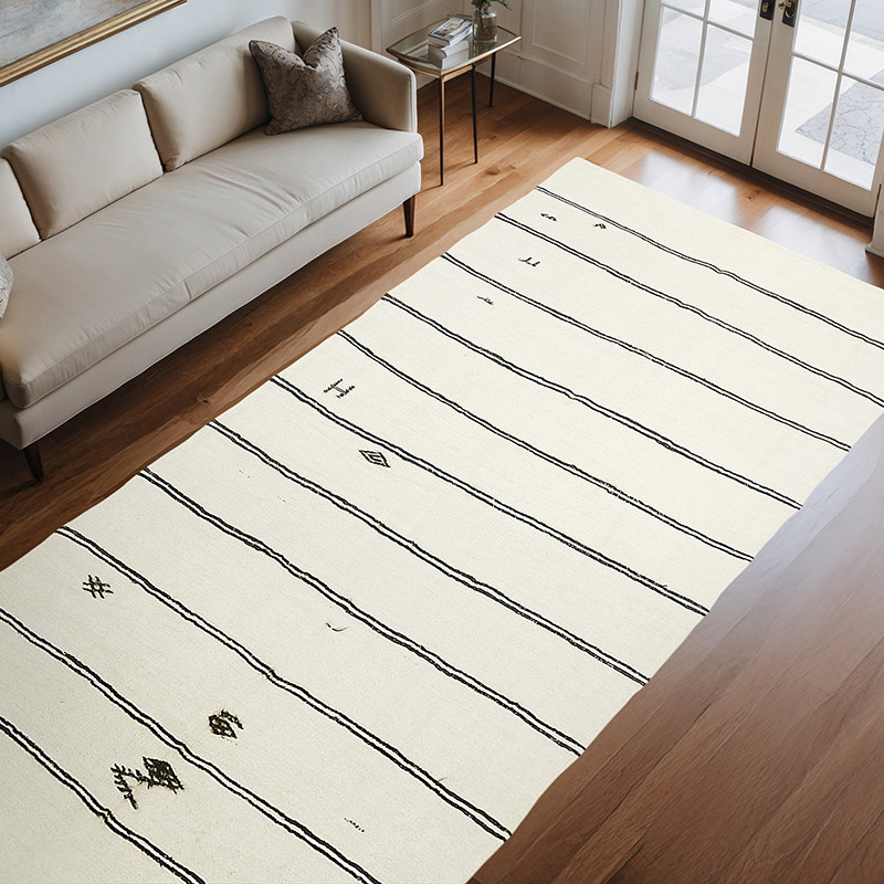 Alfombra Vintage Turco Kilim - 183 cm x 366 cm - K0061260