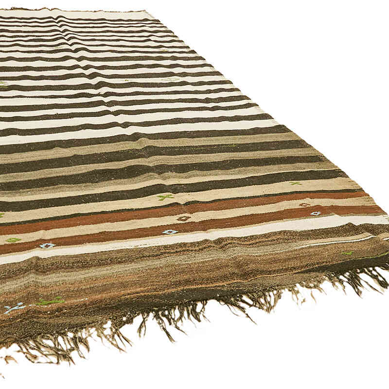 Vintage Anadolu Kendir Kilim - 210 cm x 410 cm - K0061266