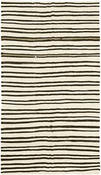 Vintage Anatolian Hemp Kilim Rug - 7' 3" x 12' 3" (87" x 147")