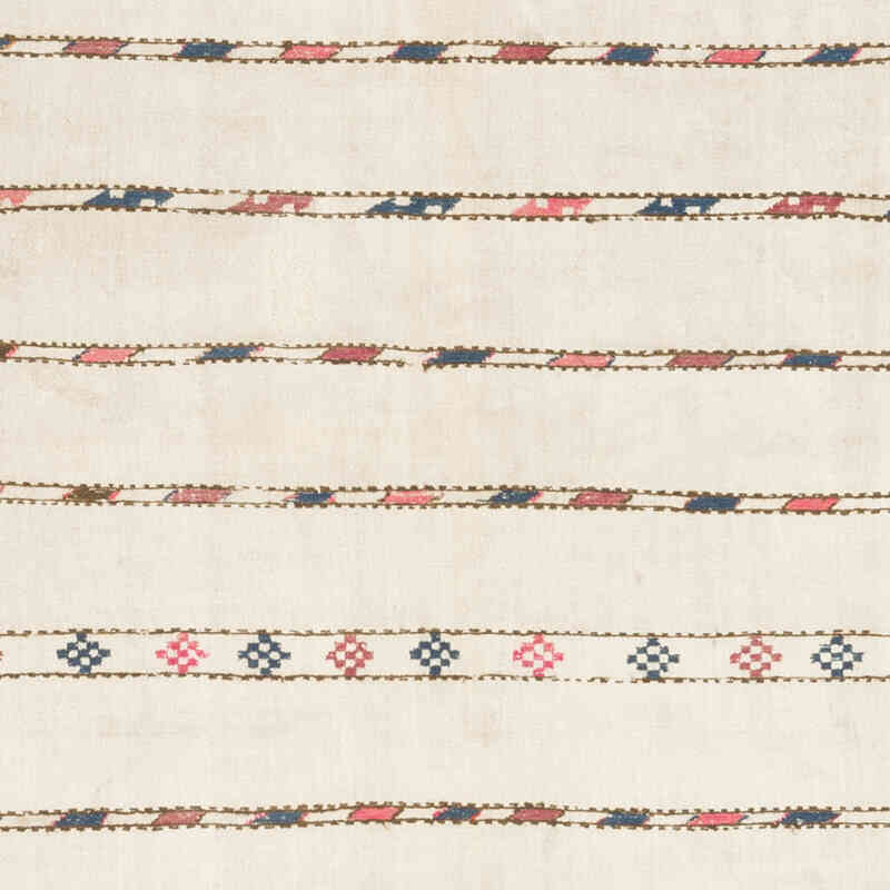 Beige Alfombra Vintage Turco Kilim - 164 cm x 330 cm - K0061306