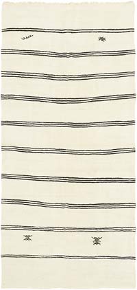 Vintage Anadolu Kendir Kilim - 170 cm x 354 cm - 170 cm x 354 cm