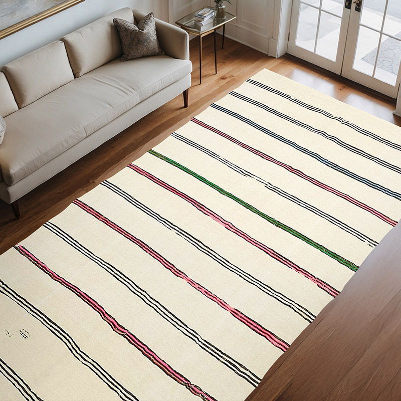 Vintage Anadolu Kendir Kilim - 195 cm x 340 cm - K0061313