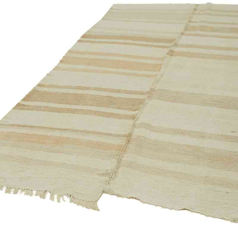 Bej Vintage Anadolu Kendir Kilim - 179 cm x 290 cm - K0061317