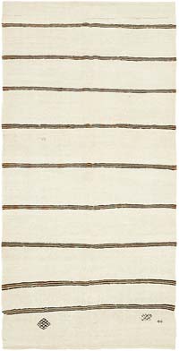 Vintage Anadolu Kendir Kilim - 190 cm x 353 cm - 190 cm x 353 cm