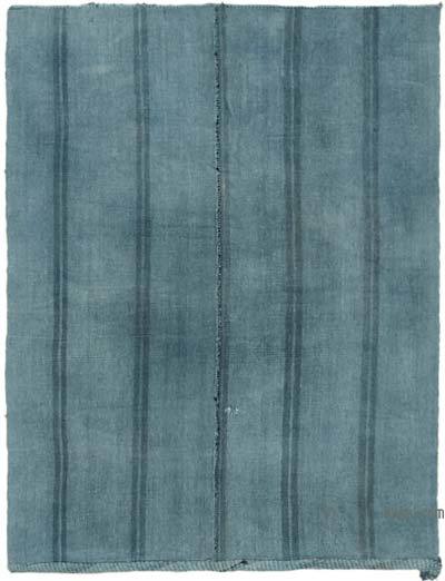 Lacivert Vintage Anadolu Kendir Kilim - 153 cm x 200 cm