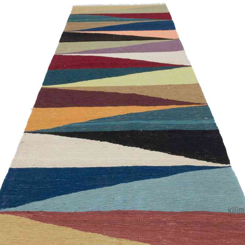 Nueva Alfombra Turca Kilim - 101 cm x 313 cm - K0061375