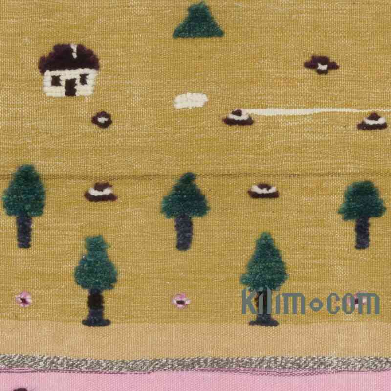 Yeni Kök Boya El Dokuma Kilim - 93 cm x 141 cm - K0061377