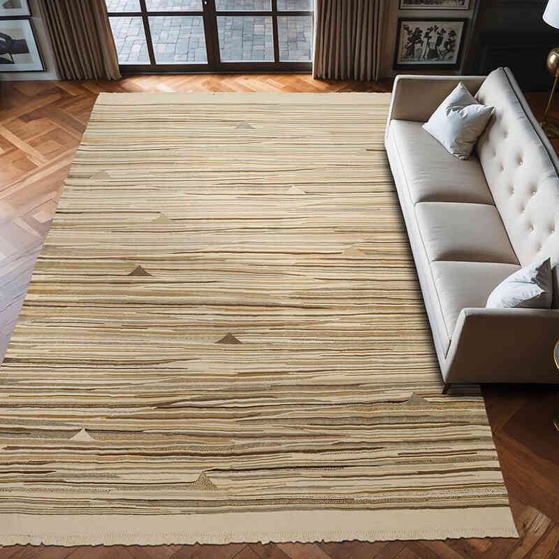 Yeni Kök Boya El Dokuma Kilim - 243 cm x 372 cm - K0061379