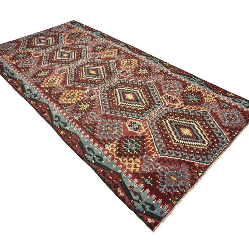 Vintage Esme Kilim Rug - 5' 3" x 10' 2" (63" x 122") - K0061410