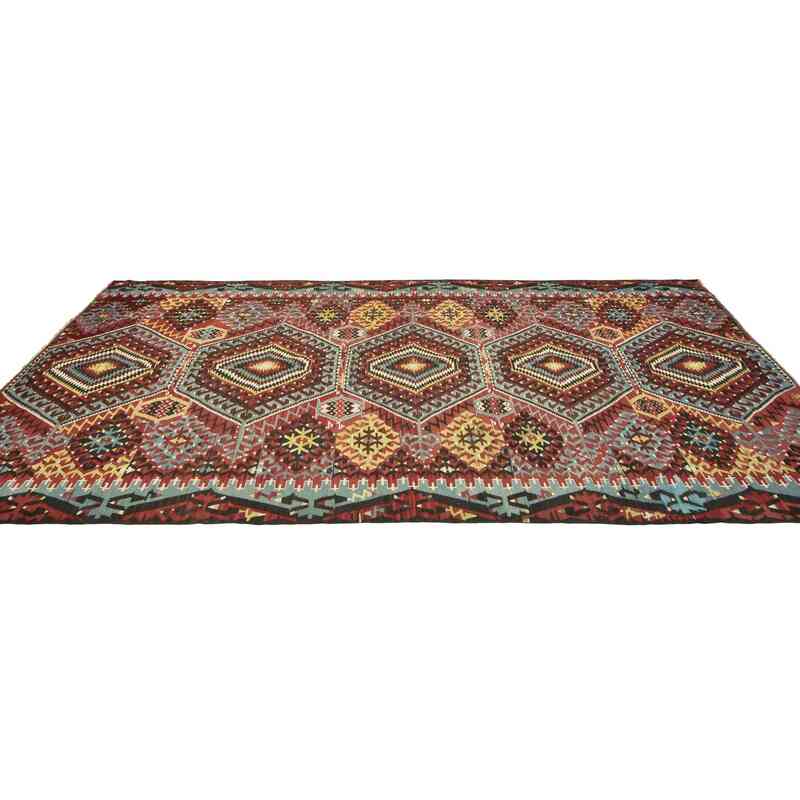 Vintage Esme Kilim Rug - 5' 3" x 10' 2" (63" x 122") - K0061410