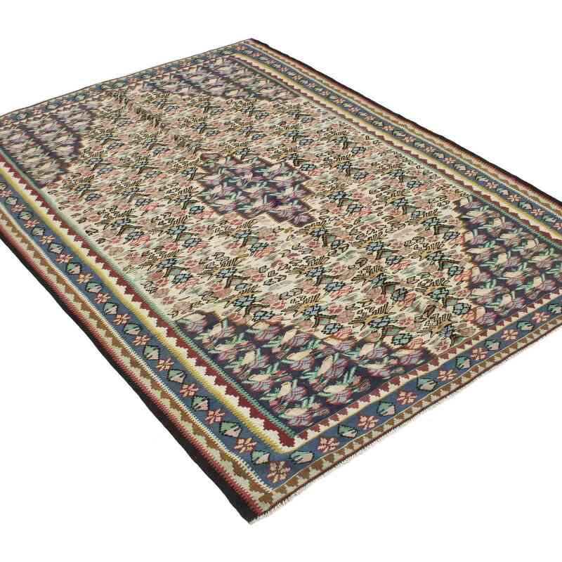Alfombra Senna Kilim Vintage - 145 cm x 195 cm - K0061415