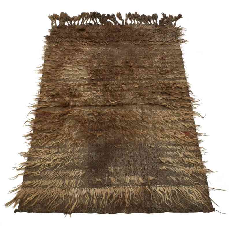 Vintage Anatolian Tulu Rug - 2' 6" x 4' 1" (30 in. x 49 in.) - K0061421