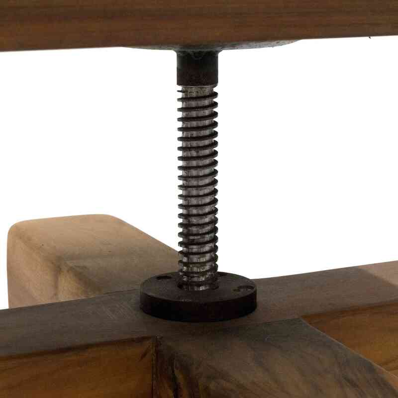 Swivel Wooden Stool - Unique, Handmade - K0061434
