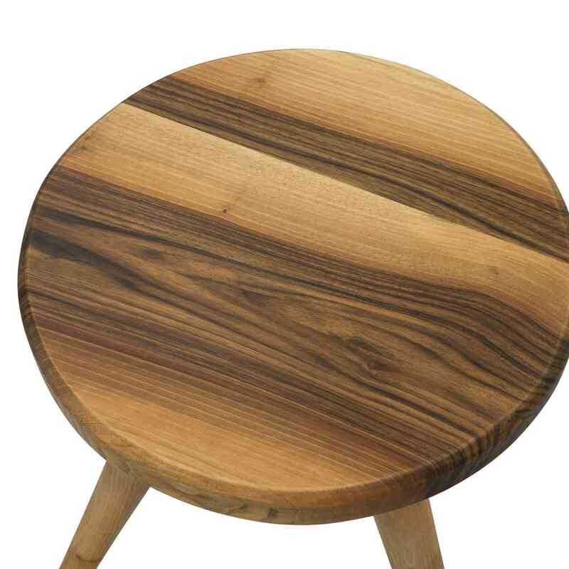 Mid-Century Modern Style Walnut Side Table - K0061436