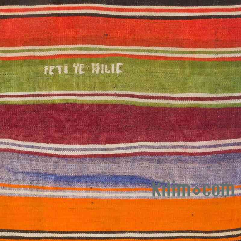 Vintage Anatolian Kilim Rug - 6' 2" x 11' 6" (74" x 138") - K0061475