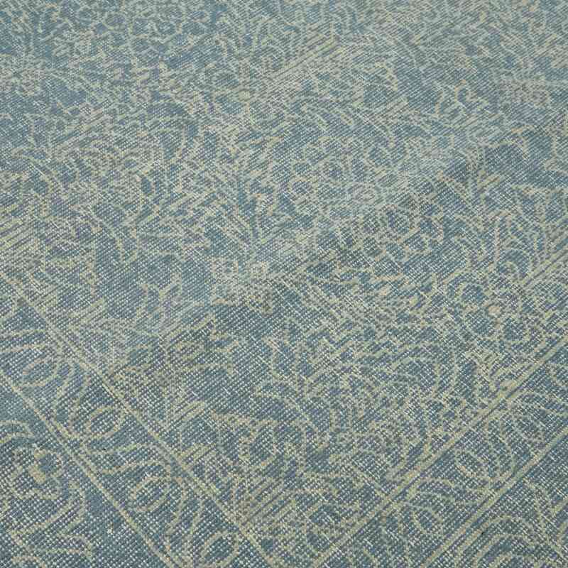 Blue New Hand-Knotted Rug - 8'  x 10'  (96 in. x 120 in.) - K0061488