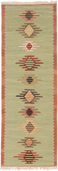 Corredor Nueva Alfombra Turca Kilim - 71 cm x 207 cm