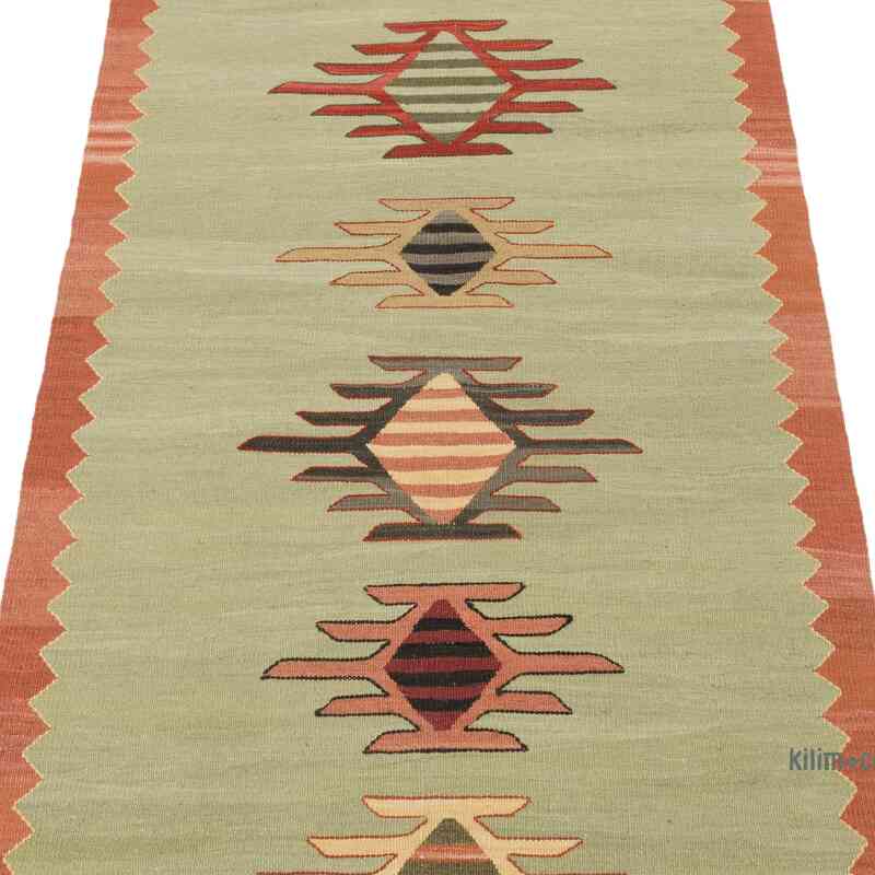 Yeni Kök Boya El Dokuma Yolluk Kilim - 71 cm x 207 cm - K0061674