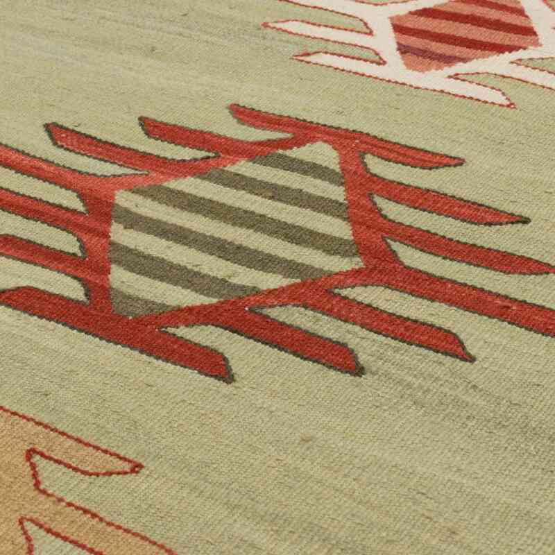 Yeni Kök Boya El Dokuma Yolluk Kilim - 71 cm x 207 cm - K0061674