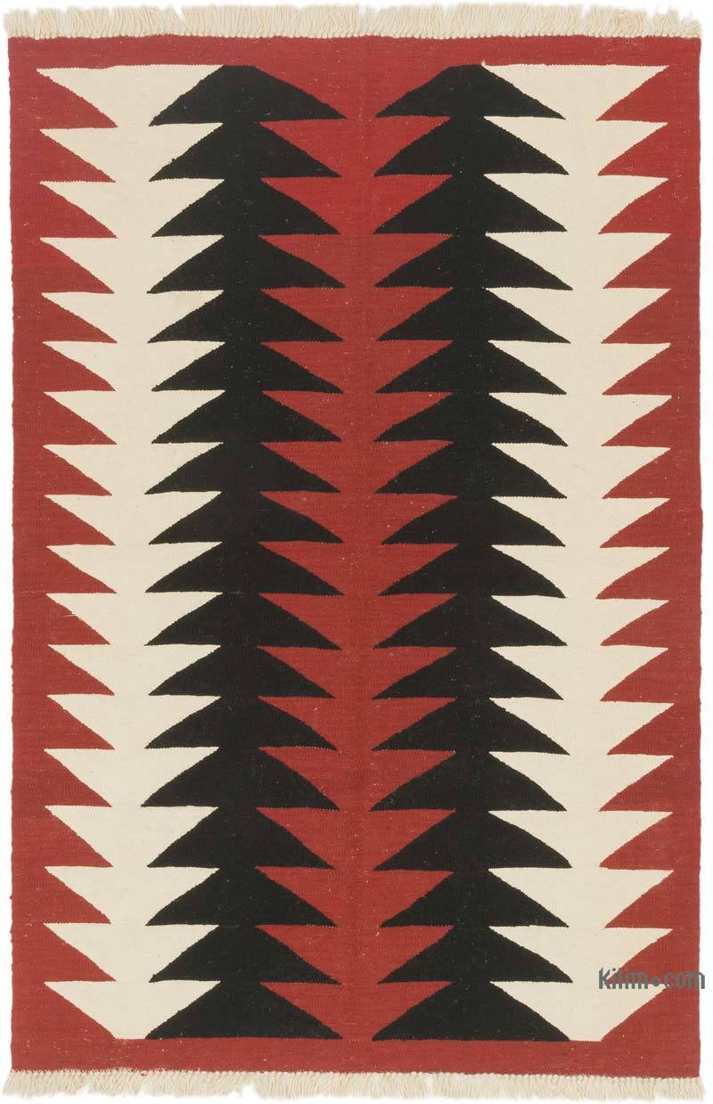 Nueva Alfombra Turca Kilim - 123 cm x 183 cm - K0061675