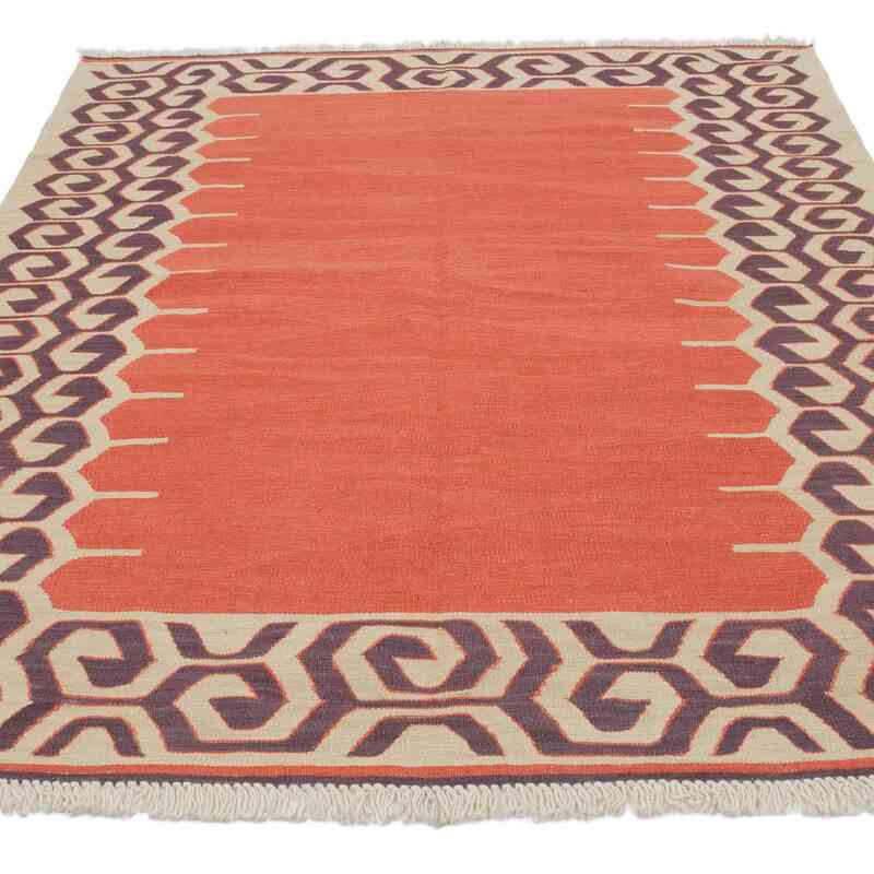 Nueva Alfombra Turca Kilim - 152 cm x 196 cm - K0061676