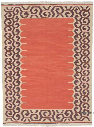 New Handwoven Turkish Kilim Rug - 5'  x 6' 5" (60 in. x 77 in.)