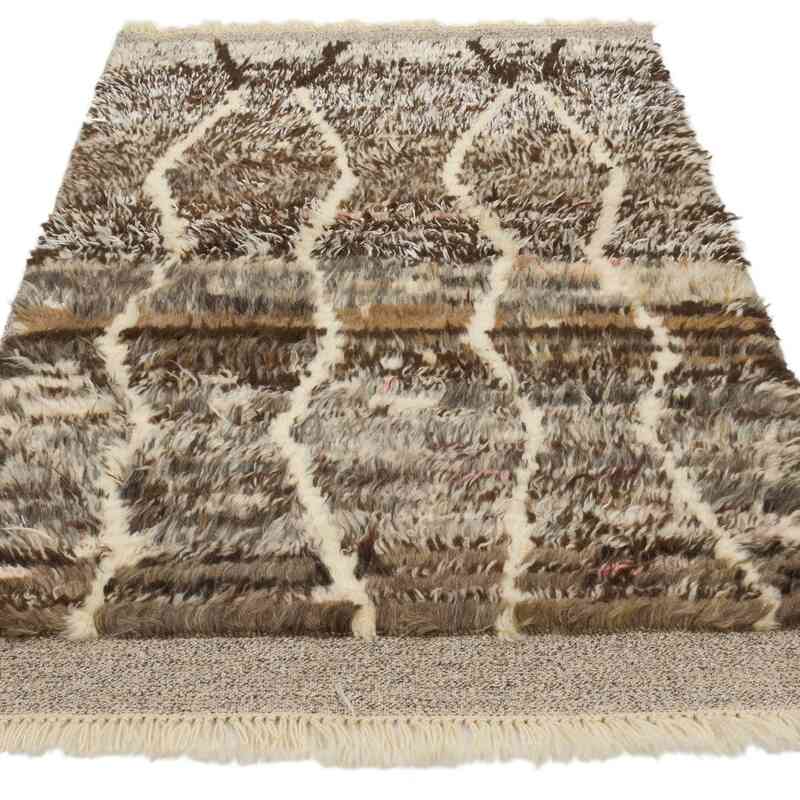 Alfombra 'Tulu' de estilo Marroquí Anudada a Mano - 100 cm x 165 cm - K0061682
