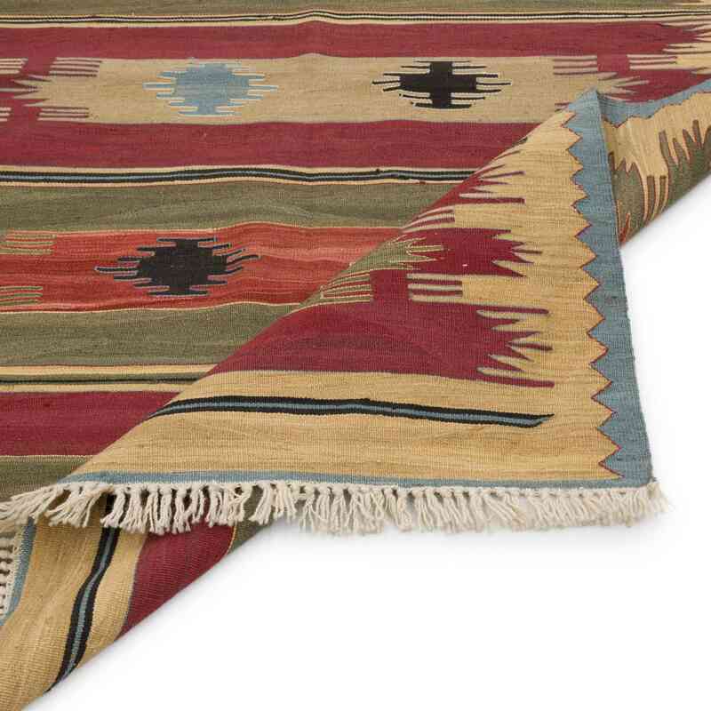 New Handwoven Turkish Kilim Rug - 3' 10" x 5' 11" (46" x 71") - K0061683